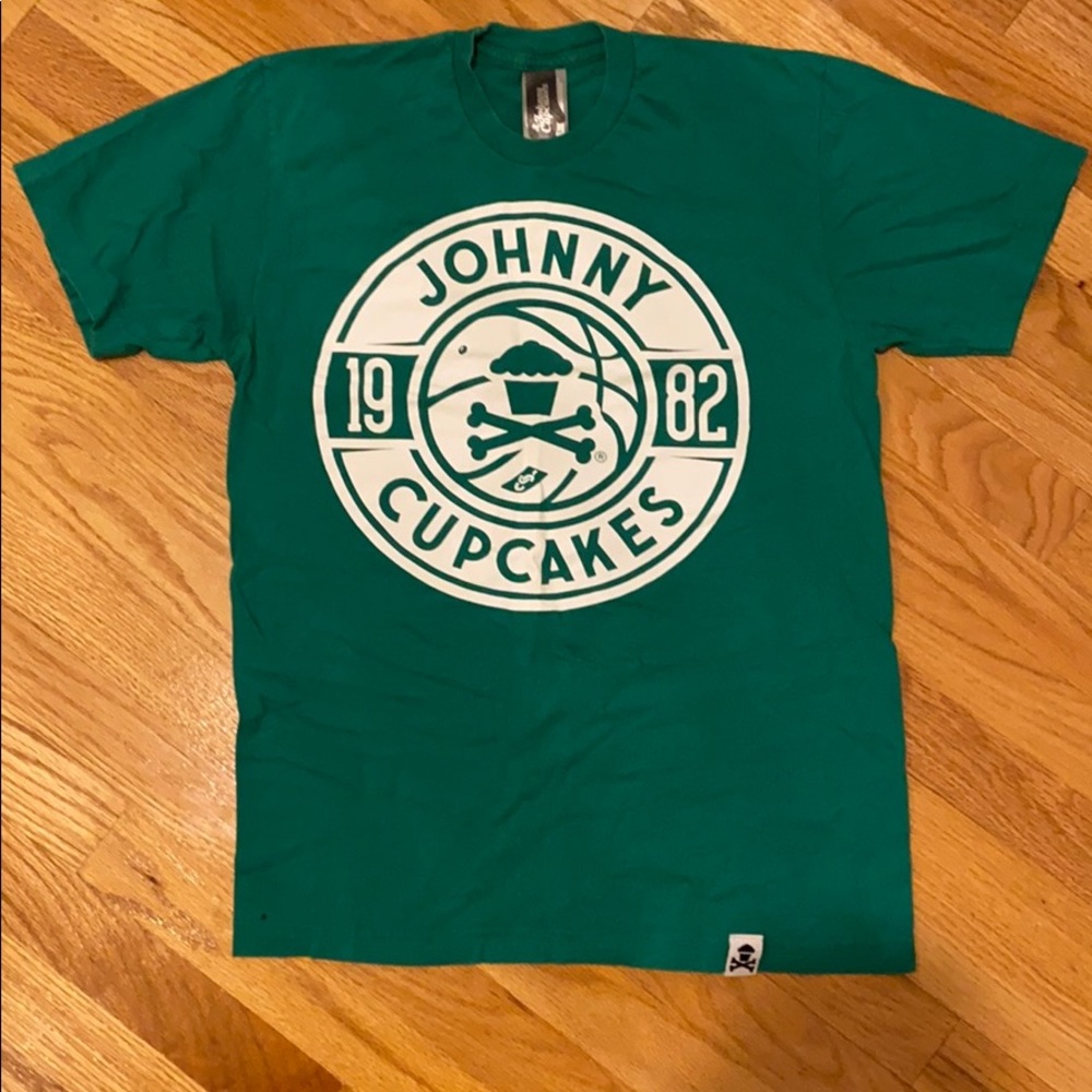 Johnny Cupcakes basketball t-shirt
